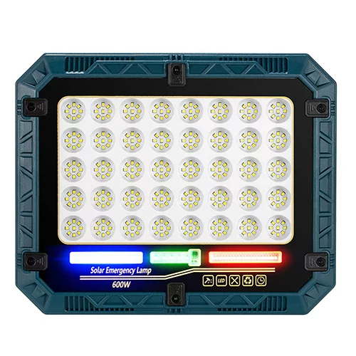 پروژکتور شارژی خورشیدی ریموت‌دار 600 وات مدل W8112-4